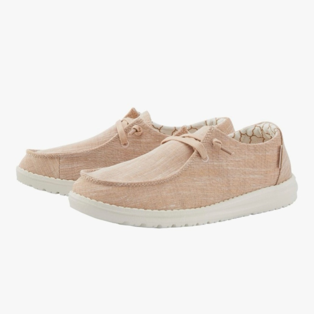 Hey Dude Tan Flats Comfortable Loafers